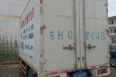 二手江铃 新款顺达宽体 129马力 4.07米单排厢式轻卡(国六) 单桥 江铃二手载货车 蓝牌图片
