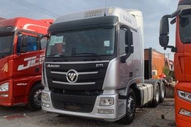 二手福田 欧曼GTL 基本型 520马力 6X4 AMT自动挡牵引车(国六)(双油箱)(国六) 双驱 康明斯二手牵引车 黄牌图片