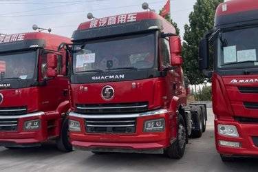二手陕汽商用车 轩德翼3 轻量化版 480马力 6X4 牵引车(国五) 双驱 潍柴二手牵引车 黄牌图片