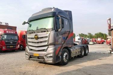 二手福田 欧曼EST 北方版 620马力 6X4 AMT自动档牵引车(液缓)(国六) 双驱 福田康明斯二手牵引车 黄牌图片