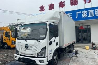 二手欧马可 智蓝ES 满天星 4.5T 4.14米单排纯电动厢式轻卡  二手电动卡车电动载货车图片