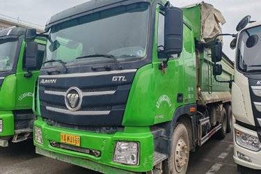 二手福田 欧曼GTL 基本型 400马力 6X4 6.5米自卸车(国六) 后八轮 福田康明斯二手自卸车 黄牌图片