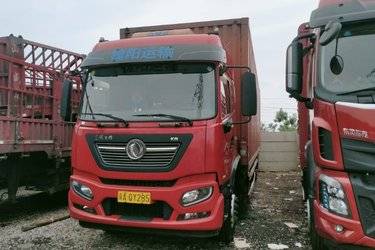 二手东风商用车 天锦KR 245马力 4X2 9.8米厢式载货车(国五) 单桥 康明斯二手载货车 黄牌图片