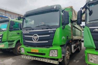 二手福田 欧曼GTL 基本型 400马力 6X4 6.5米自卸车(国六) 后八轮 福田康明斯二手自卸车 黄牌图片