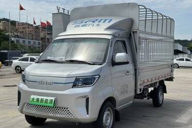 二手SRM鑫源 T3LEV 2.7T 3.05米单排纯电动仓栅式微卡  二手电动卡车电动载货车图片