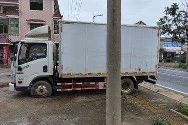 二手骐铃汽车 H300 116马力 4.08米单排厢式轻卡(国五) 单桥 江铃二手载货车 蓝牌图片