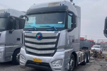 二手福田 欧曼EST 6系重卡 510马力 6X4牵引车(国五) 双驱 康明斯二手牵引车 黄牌图片