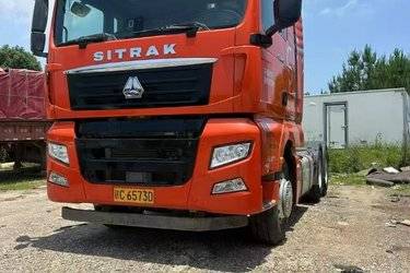 二手中国重汽 汕德卡SITRAK G7重卡 480马力 6X4牵引车(国五) 双驱 潍柴二手牵引车 黄牌图片