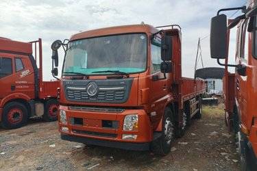 东风商用车 天锦VR中卡 复合版 285马力 6X2 7.2米栏板载货车(国五) 前四后四 康明斯二手载货车 黄牌