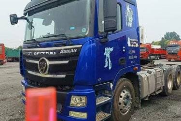 二手福田 欧曼GTL 6系重卡 北方版 430马力 6X4牵引车(国五) 双驱 潍柴二手牵引车 黄牌图片