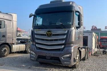 二手福田 欧曼EST 北方版 620马力 6X4 AMT自动档牵引车(液缓)(国六) 双驱 福田康明斯二手牵引车 黄牌图片