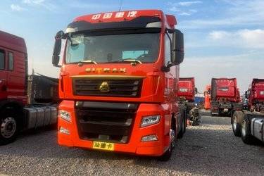 二手中国重汽 汕德卡SITRAK G7S重卡 610马力 6X4 AMT自动挡牵引车(国六) 双驱 曼二手牵引车 黄牌图片