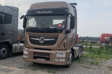 二手东风商用车 天龙旗舰KX 560马力 6X4牵引车(速比3.42)(国五) 双驱 康明斯二手牵引车 黄牌图片