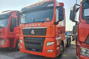 二手中国重汽 汕德卡SITRAK G7重卡 2021款 480马力 6X4 AMT自动挡牵引车(国五) 双驱 曼二手牵引车 黄牌图片