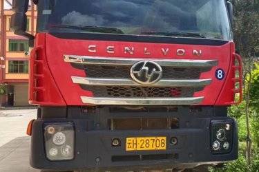 二手上汽红岩 杰狮C500重卡 重载版 430马力 6X4 6米自卸车(国五) 后八轮 南京依维柯二手自卸车 黄牌图片