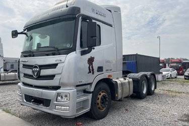 二手福田 欧曼GTL 质享版 北方版 490马力 6X4 牵引车(国六)(低顶)(国六) 双驱 福田康明斯二手牵引车 黄牌图片