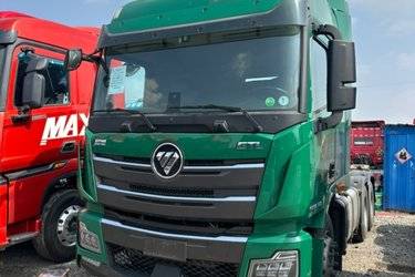 二手福田 欧曼GTL 520马力 6X4 AMT自动挡牵引车(国六) 双驱 福田康明斯二手牵引车 黄牌图片