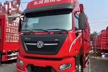 二手东风商用车 天锦KR PLUS 舒适版 240马力 4X2 6.8米仓栅式载货车(国六) 单桥 东风康明斯二手载货车 黄牌图片