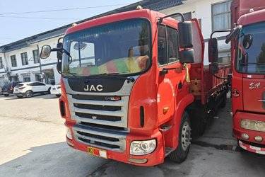 二手江淮 格尔发A5L中卡 220马力 6X2 7.2米栏板载货车(国五) 前四后四 云内动力二手载货车 黄牌图片