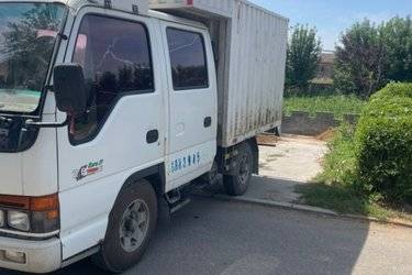 二手庆铃 五十铃100P 98马力 封闭厢式货车(国四)二手封闭货车后驱图片