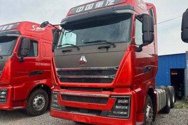 二手中国重汽 HOWO TH7重卡 500马力 6X4 牵引车(国六)(速比3.08)(国六) 双驱 曼二手牵引车 黄牌图片