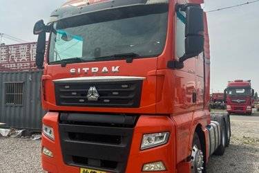 二手中国重汽 汕德卡SITRAK G7重卡 510马力 6X4 牵引车(国六) 双驱 曼二手牵引车 黄牌图片