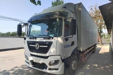 二手东风商用车 天锦KR 星耀版 260马力 4X2 9.8米厢式载货车(国六) 单桥 东风康明斯二手载货车 黄牌图片