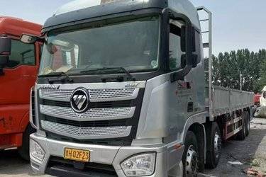 二手福田 欧曼EST 6系重卡 460马力 8X4 9.53米栏板载货车(国五) 前四后八 福田康明斯二手载货车 黄牌图片