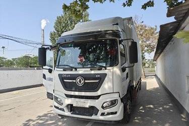 二手东风商用车 天锦KR 星耀版 260马力 4X2 9.8米厢式载货车(国六) 单桥 东风康明斯二手载货车 黄牌图片