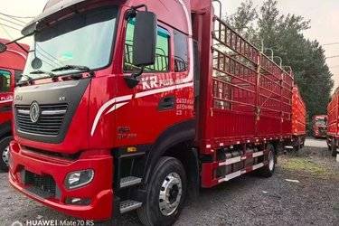 二手东风商用车 天锦KR PLUS 舒适版 290马力 4X2 6.8米仓栅式载货车(国六)(高顶双卧)(国六) 单桥 雷诺二手载货车 黄牌图片