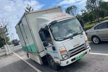 二手江淮 帅铃K340 单排纯电动厢式轻卡  二手电动卡车电动载货车图片