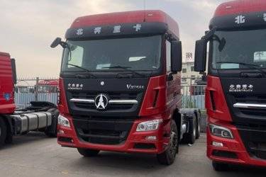 二手北奔 V3ET重卡 高效版 500马力 6X4牵引车(国五) 双驱 潍柴二手牵引车 黄牌图片