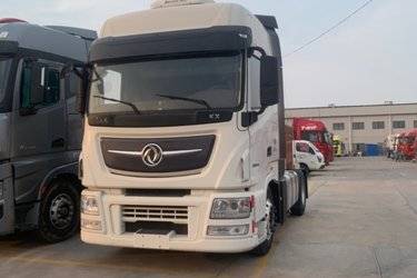 二手东风商用车 天龙KL重卡 465马力 4X2牵引车(国五) 单桥 康明斯二手牵引车 黄牌图片