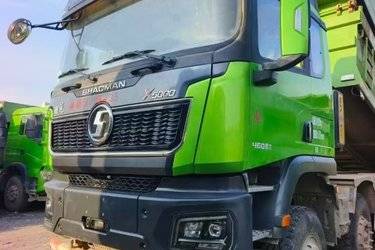 二手陕汽重卡 德龙X5000 城建标准版 430马力 8X4 5.8米自卸车(国六) 前四后八 潍柴二手自卸车 黄牌图片