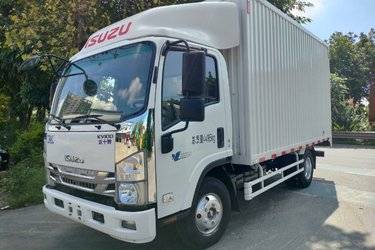 二手庆铃 五十铃KV100 120马力 4.13米单排厢式轻卡(国六)(气刹)(国六) 单桥 庆铃五十铃二手载货车 蓝牌图片