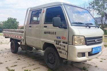 二手福田 祥菱V1 1.5L 112马力 汽油 2.53米双排栏板微卡(国五) 单桥 五菱柳机二手载货车 蓝牌图片