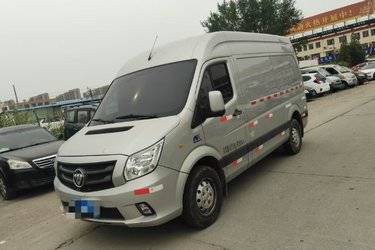 二手福田商务车 图雅诺通途 2022款 150马力 2.0T柴油 3座 手动 长轴中顶封闭货车(国六)二手封闭货车后驱图片