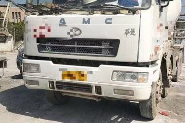 二手华菱汉马 345马力 6X4 混凝土搅拌车(国五) 后八轮 汉马二手搅拌车图片