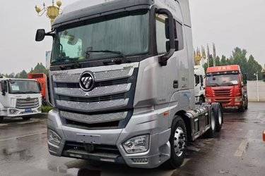 二手福田 欧曼EST 6系重卡 560马力 6X4 AMT自动挡牵引车(国五) 双驱 福田康明斯二手牵引车 黄牌图片