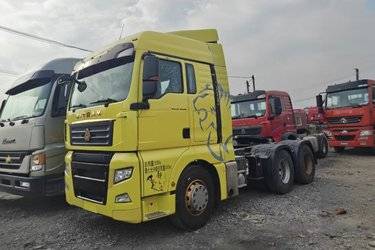 二手中国重汽 汕德卡SITRAK C7H重卡 540马力 6X4牵引车(国五) 双驱 曼二手牵引车 黄牌图片