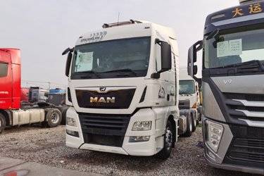 二手曼(MAN) TGA系列重卡 390马力 6X4 牵引车 双驱 曼二手牵引车 黄牌图片