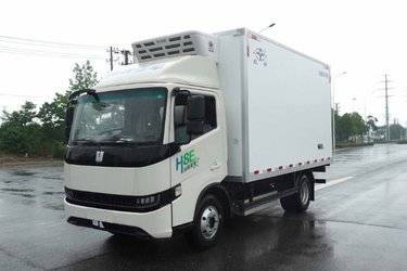 二手远程 星智H8E 智运版 4.5T 4.02米单排纯电动冷藏车  二手电动卡车电动冷藏车图片