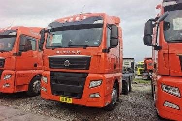 二手中国重汽 汕德卡SITRAK G7重卡 540马力 6X4牵引车(国五) 双驱 曼二手牵引车 黄牌图片