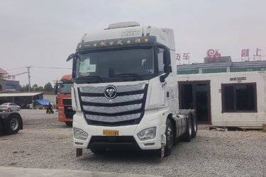 二手福田 欧曼EST 6系重卡 基本版 580马力 6X4 AMT自动挡牵引车(国六) 双驱 福田康明斯二手牵引车 黄牌图片