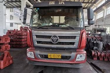 二手福田 瑞沃Q5 220马力 6X2 7.8米栏板载货车(国五) 前四后四 玉柴二手载货车 黄牌图片