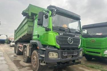 二手陕汽重卡 德龙M3000S 公路标准版 430马力 8X4 6.8米自卸车(国六) 前四后八 潍柴二手自卸车 黄牌图片