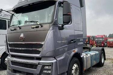 二手中国重汽 HOWO TH7重卡 540马力 4X2牵引车(国六) 单桥 曼二手牵引车 黄牌
