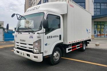 二手庆铃 五十铃KV600 120马力 4.17米单排厢式轻卡(国五) 单桥 庆铃五十铃二手载货车 蓝牌图片