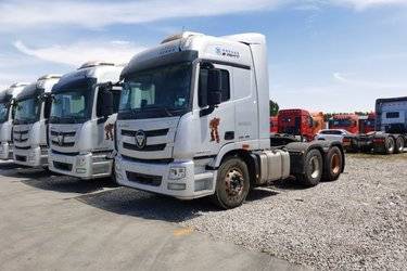 二手福田 欧曼GTL 质享版 基本型 490马力 6X4 牵引车(国六) 双驱 福田康明斯二手牵引车 黄牌图片
