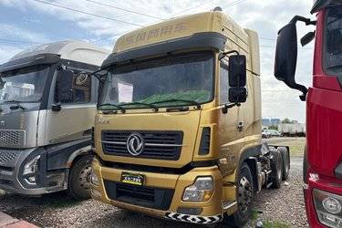 二手东风商用车 天龙重卡 启航版 520马力 6X4牵引车(国五) 双驱 康明斯二手牵引车 黄牌图片